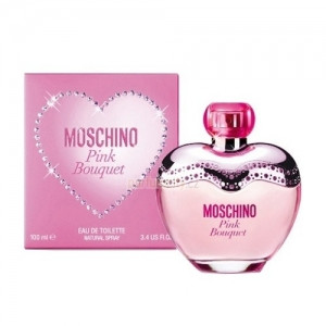 Женская туалетная вода Moschino Pink Bouquet edt 100 ml - фото 1 - id-p68920497