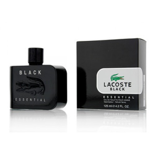 Мужская туалетная вода Lacoste Essential Black edt 125ml - фото 1 - id-p68920565