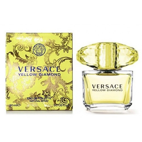 Акция 1+1=3 Женская туалетная вода Versace Yellow Diamond 90ml