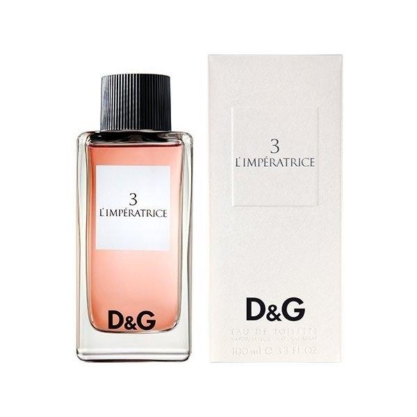 Акция 1+1=3 Женская туалетная вода Dolce Gabbana 3 Limperatrice edt 100ml