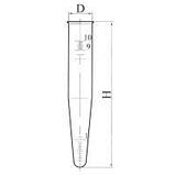 Пробирка мерная исп.1 (центрифужная), фото 2