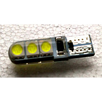 Светодиод T10 (W5W) - 6SMD 50*50 (с обманкой, в силиконе)