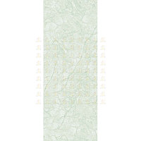 Панели ПВХ 0250 Вн печатно-лакированная зеленый "Феникс" 3 м