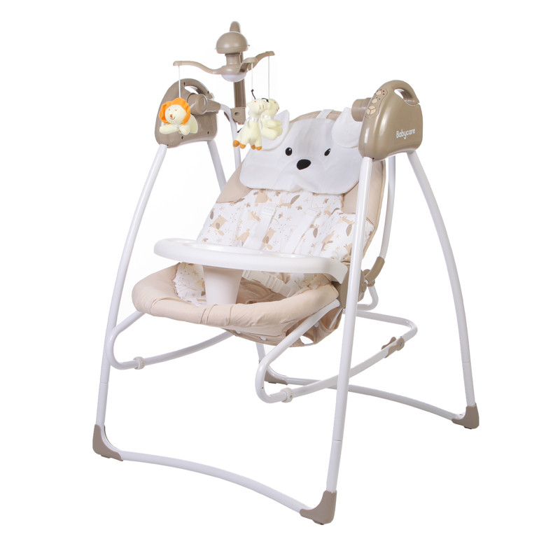 Электронные качели Baby Care Butterfly 2 в 1 с адаптером