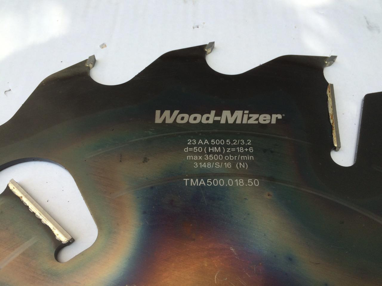Пилы дисковые Woodmizer 500 x 50 z18+18+6 Цена с НДС