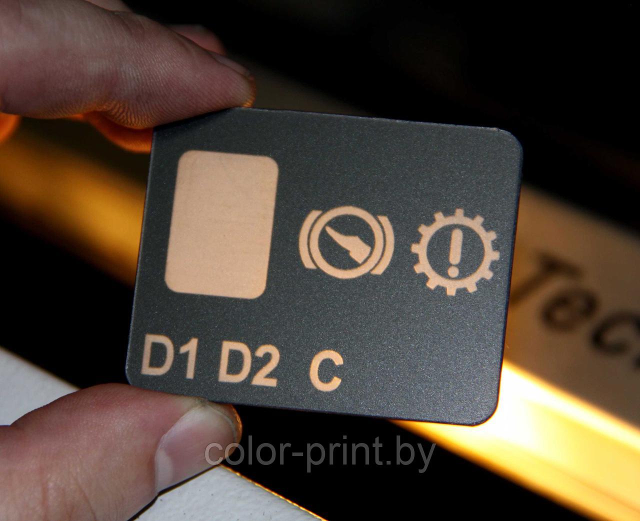 Панели приборов для внутренней подсветки из двухслойного пластика - фото 2 - id-p56397091