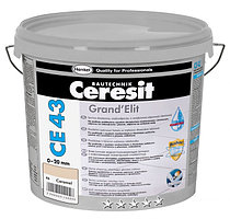 Ceresit CE 43 Фуга эластичная водоотталкивающая противогрибковая, шоколад (58), 5 кг
