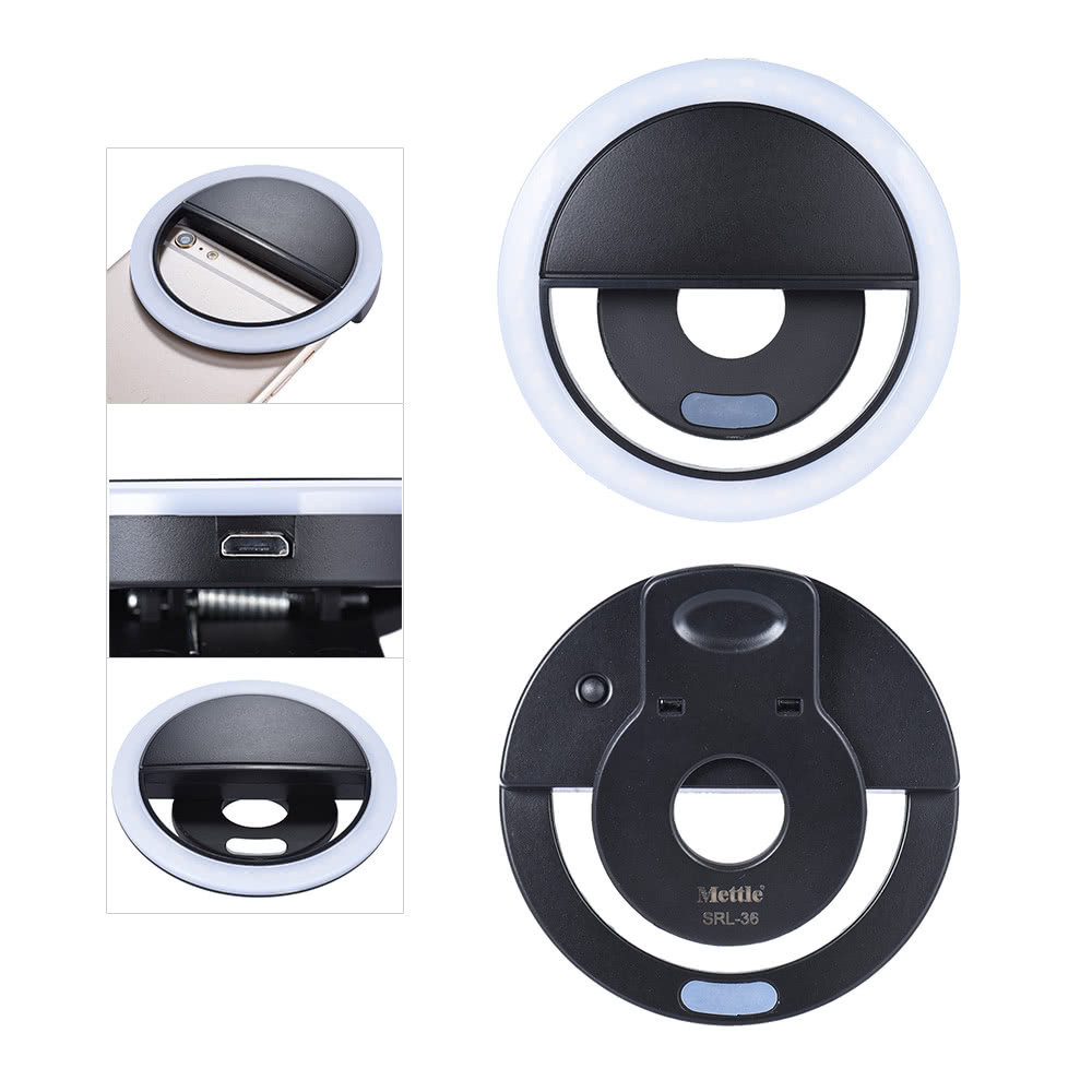 Кольцо для селфи Selfie Ring Light RK-12 - фото 8 - id-p71786315