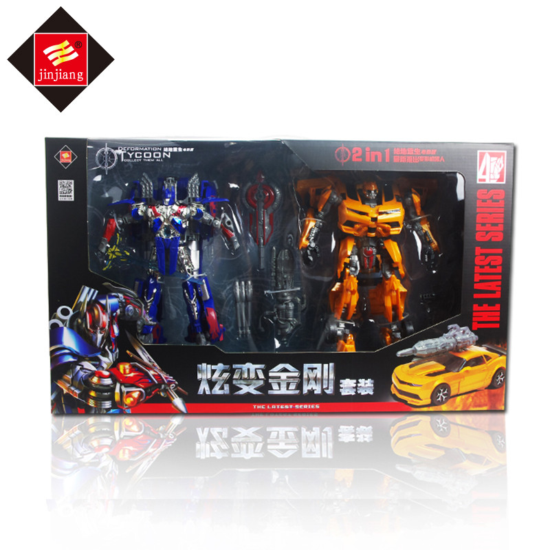 Роботы-трансформеры 2 в 1 Bumblebee и Optimus Prime 8815