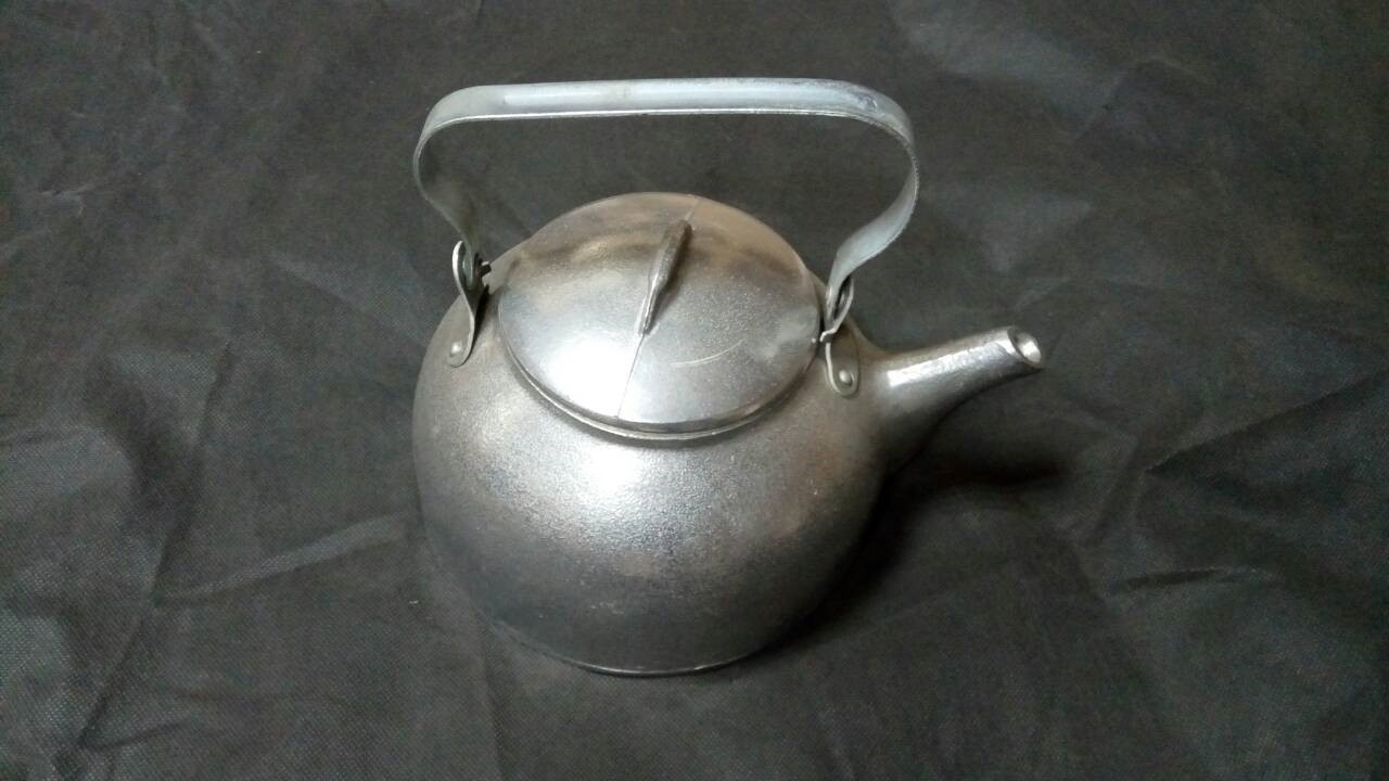 Чайник костровой армейский (литой алюминий 3 литра). - фото 3 - id-p69033506