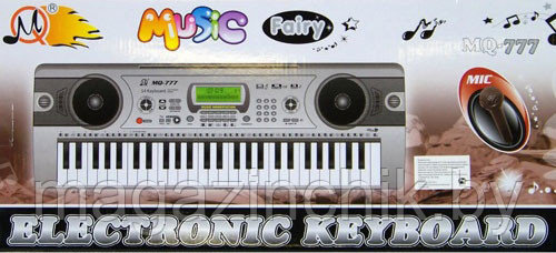 Детский обучающий синтезатор пианино MQ 777 от сети и от батареек купить в Минске - фото 2 - id-p3106397