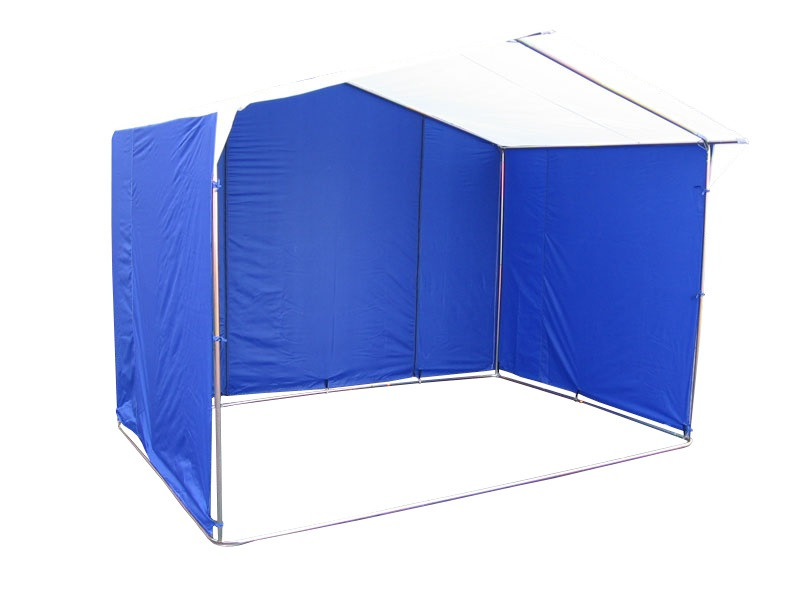 Торговая палатка Митек «Домик» 2,5 x 2 из квадратной трубы 20х20 мм - фото 1 - id-p69058538