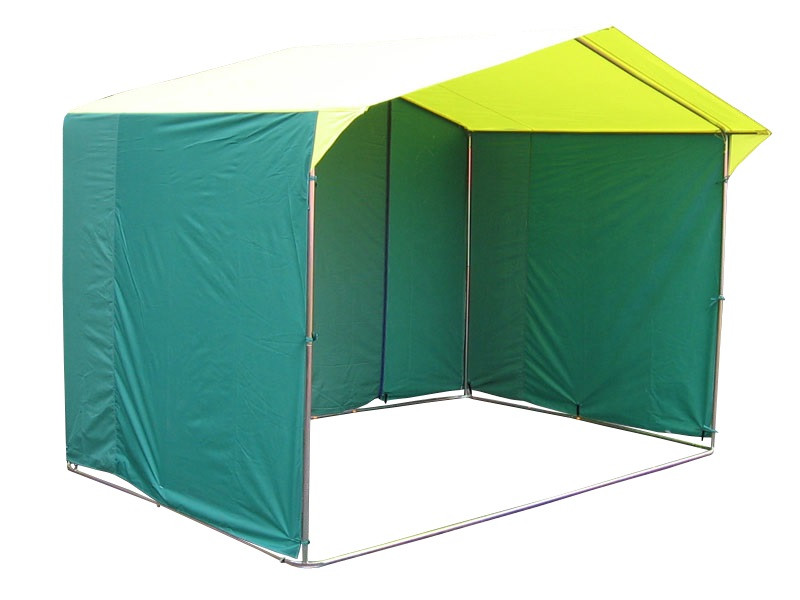 Торговая палатка Митек «Домик» 2,5 x 2 из квадратной трубы 20х20 мм - фото 2 - id-p69058538