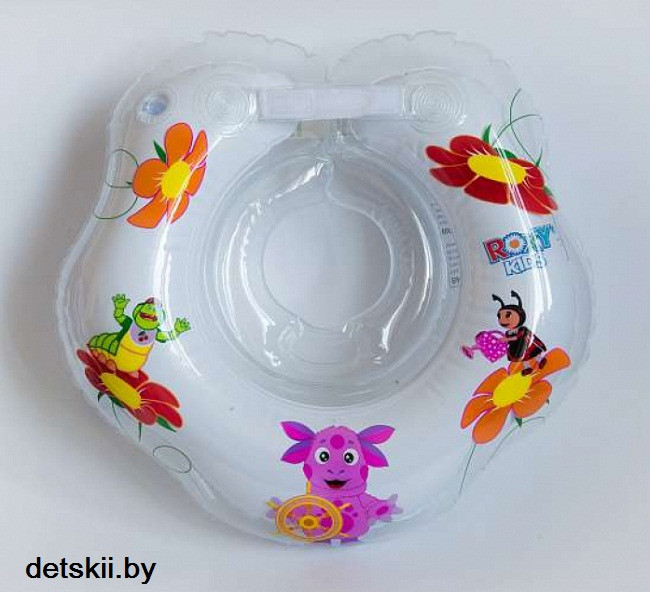 Круг для купания Roxy-Kids Лунтик LR002 на шею для малышей 1,5+