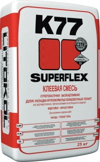 SUPERFLEX K77 - клеевая смесь (белый)
