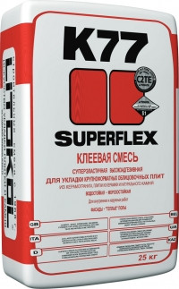 SUPERFLEX K77 - клеевая смесь (белый) - фото 1 - id-p69074788