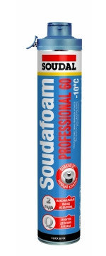 Пена Soudafoam Professional 60 Click & Fix зимняя SOUDAL 750 мл., фото 2