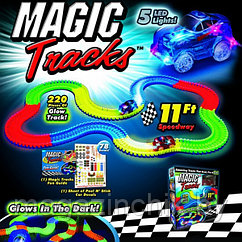 Magic tracks 220 дет., мэджик трек светящаяся дорога