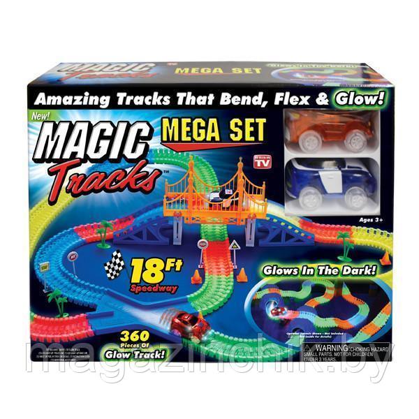 Magic tracks 360 дет., мэджик трек светящаяся дорога - фото 3 - id-p69080352