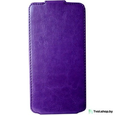 Чехол для Nokia XL/ XL Dual Sim блокнот Slim Flip Case LS, фиолетовый