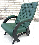 Кресло-качалка Глайдер экокожа  Кресло для отдыха, фото 4
