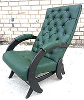 Кресло-качалка Глайдер экокожа  Кресло для отдыха