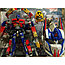 Робот трансформер Optimus Prime 32 см с масками героев (свет, звук) 6606-2, фото 7