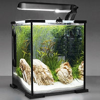 Аквариум Aquael Shrimp Set Smart 2 черный 20x20x25 см., куб, 10 л.