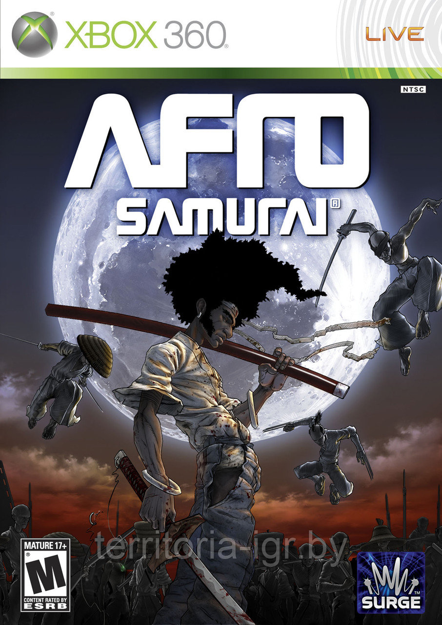 Afro Samurai Xbox 360 - фото 1 - id-p69108278