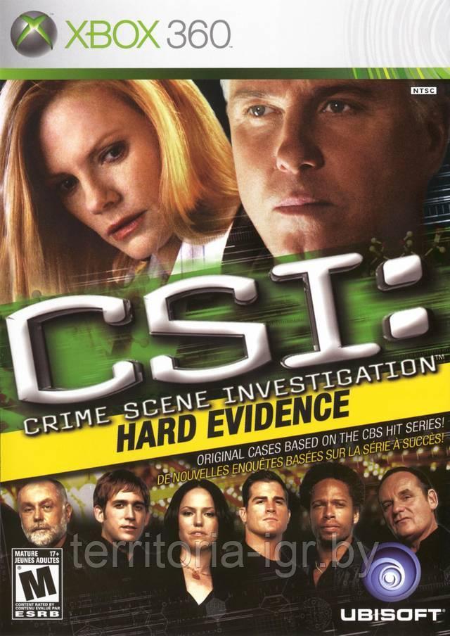 CSI: Crime Scene Investigation: Hard Evidence Xbox 360 - фото 1 - id-p69109854