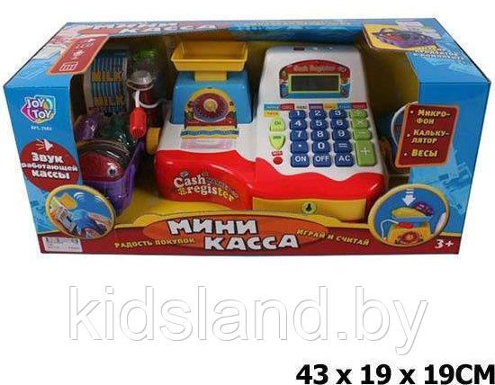 Детская игровая касса Play Smart со сканером, микрофоном, весами, арт.D-7162 - фото 3 - id-p69117841