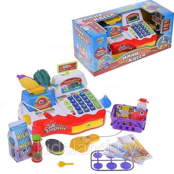 Детская игровая касса Play Smart со сканером, микрофоном, весами, арт.D-7162 - фото 4 - id-p69117841