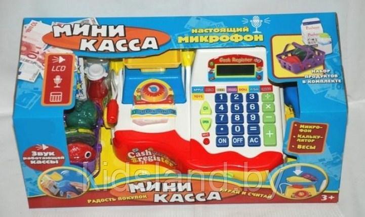 Детская игровая касса Play Smart со сканером, микрофоном, весами, арт.D-7162 - фото 5 - id-p69117841