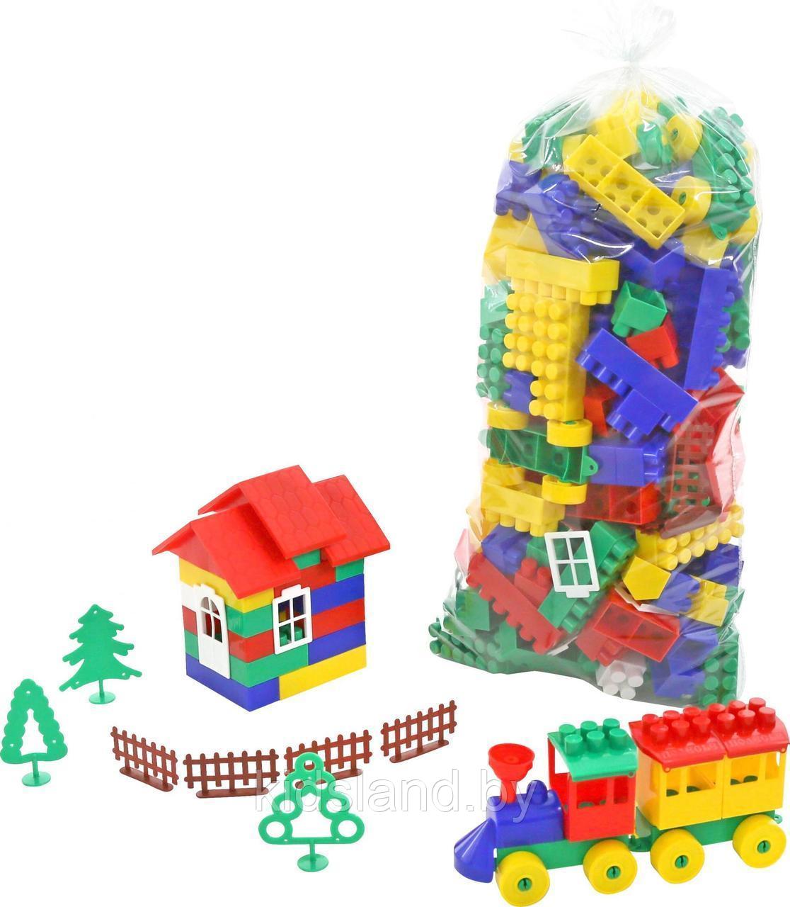 Конструктор "Строитель"(181 крупная деталь)