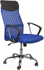 Офисное кресло Mio Tesoro Фредо AOC-8648 (черный/голубой)