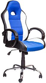 Офисное кресло Mio Tesoro Фабио AOCB-MC007 (черный/белый/синий)