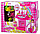 Детская кухня-чемоданчик + корзинка с фруктами, арт. 008-56 розовая, фото 2