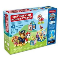 Магнитный конструктор арт. LQ618 (43 детали)