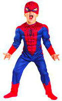 Детский костюм «Человек–паук»с мышцами