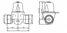 Компактный редуктор давления WATTS REDUBAR 1/2" или 3/4" - фото 2 - id-p69144525