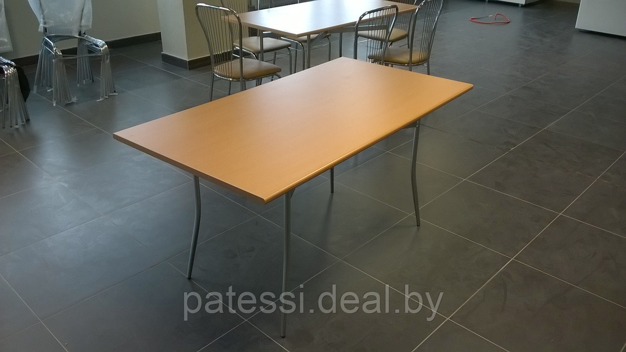 Стол для кафе Tiramisu Duo chrome. Постформинг - фото 8 - id-p156591973