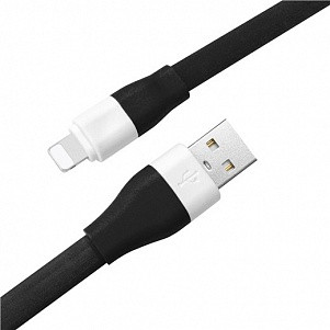 Дата-кабель USB F106 (длина 1.2 м),(белый) арт. 9184