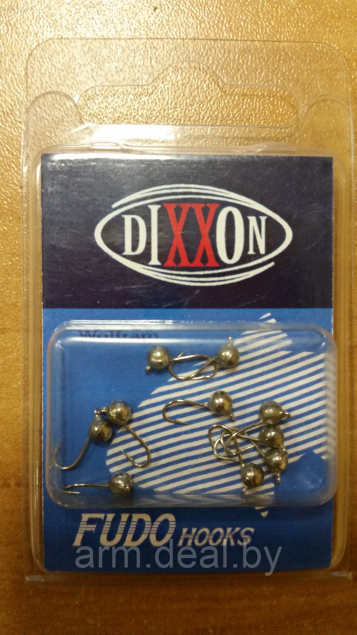 Мормышка вольфрамовая DIXXON Шар с ушком 2,5мм. никель - фото 1 - id-p69167091