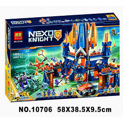 Конструктор Bela 10706 Nexo Knight "Королевский замок Найтон" (аналог Lego 70357) 1468 деталей 