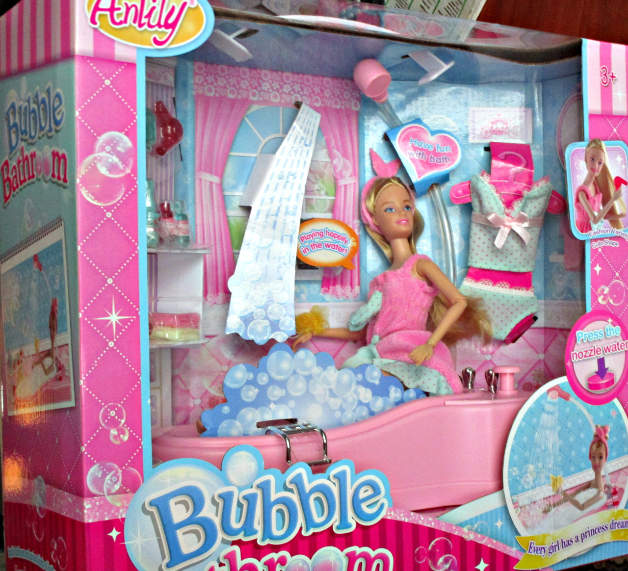 Кукла Anlily с набором "Ванная комната" 99048 - фото 2 - id-p69084943