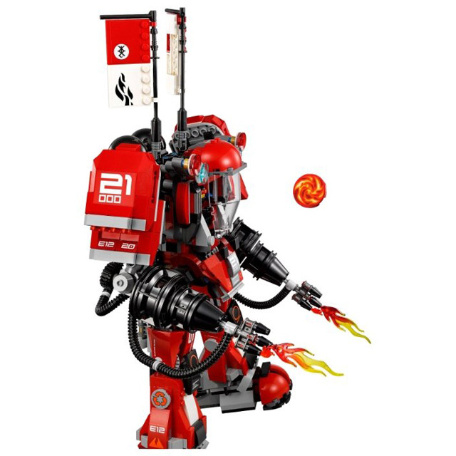 Конструктор Bela Ninja 10720 "Огненный робот Кая" (аналог Lego Ninjago 70615) 980 деталей - фото 3 - id-p69173723