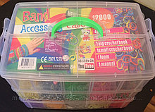 Набор для плетения браслетов Loom Bands Лум бэндс (12000 штук)