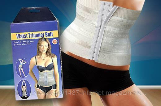 Корректирующий пояс корсет Waist Trimmer Belt - фото 3 - id-p69190144