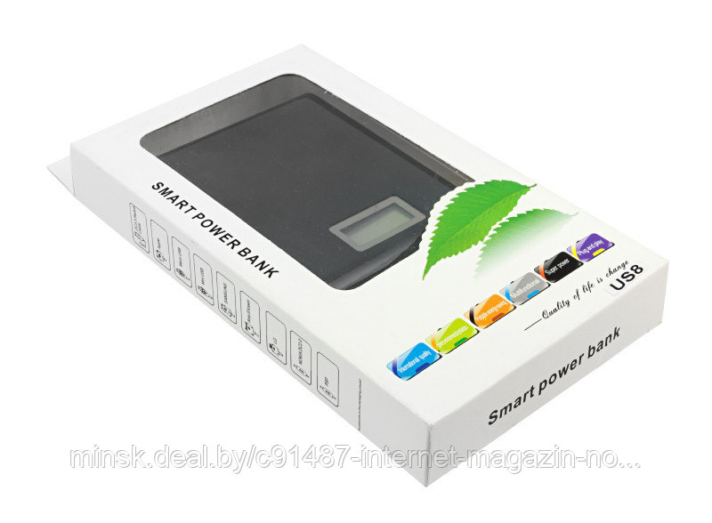 POWER BANK 12000MAH ЖК+ФОНАРИК