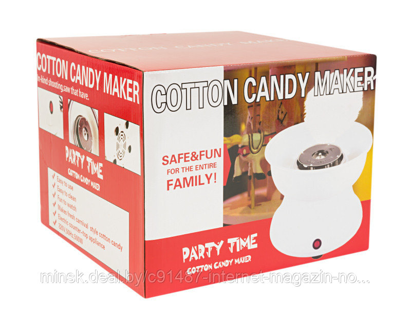 Аппарат для приготовления сладкой ваты Cotton Candy Maker (Коттон Кэнди Мэйкер для сахарной ваты) - фото 4 - id-p69190304